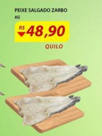 Assaí Atacadista Peixe Salgado Zarbo 1kg oferta