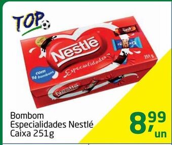 Tenda Atacado Bombom especialidades nestlé caixa 251g oferta