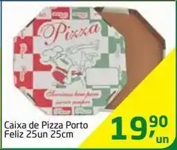 Tenda Atacado Caixa de pizza porto feliz 25un 25cm oferta