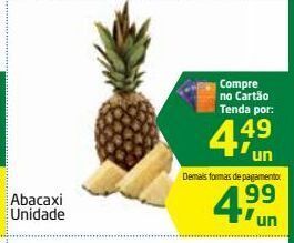 Tenda Atacado Abacaxi unidade oferta