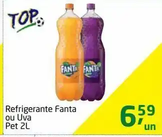 Tenda Atacado Refrigerante fanta ou uva pet 2l oferta