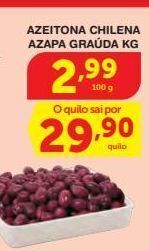 Roldão Azeitona chilena azapa graúda kg oferta