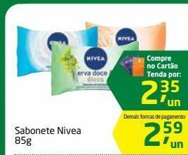 Tenda Atacado Sabonete nivea 85g oferta