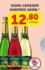 Roldão Sidra cereser sabores 660ml* oferta