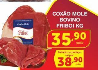Roldão Coxão mole bovino friboi kg oferta