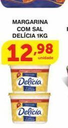 Roldão Margarina com sal delícia 1kg oferta