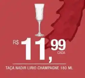 DB Supermercados Taça nadir lirio champagne 180 ml oferta