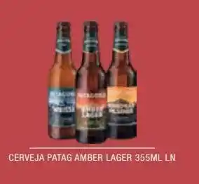 DB Supermercados Cerveja patag amber lager 355ml ln oferta