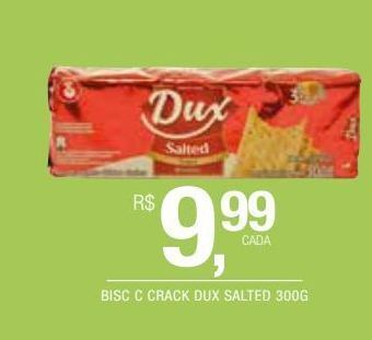 DB Supermercados Bisc c crack dux salted 300g oferta