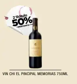 DB Supermercados Vin chi el pincipal memorias 750ml oferta