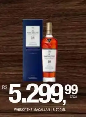 DB Supermercados Whisky the macallan 18 700ml oferta