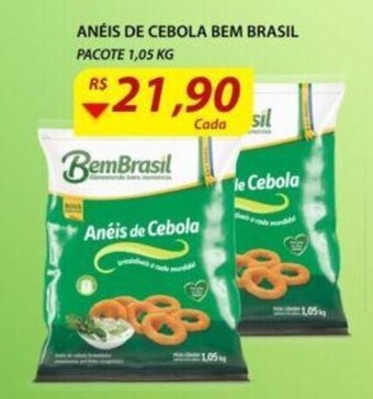 Assaí Atacadista Aneis de cebola Bem Brasil 1.05kg oferta
