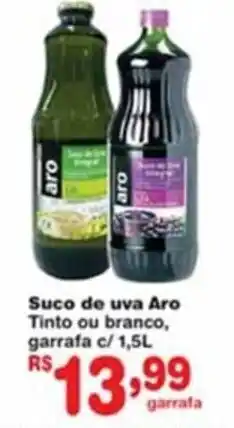 Supermercado Precito Suco de Uva Aro 1.5L oferta