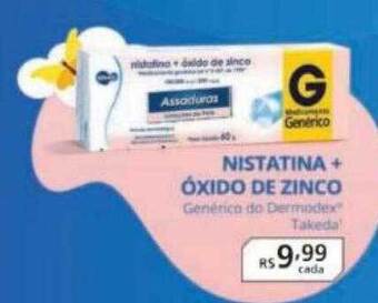 Drogaria Rosário Nistatina + óxido de zinco oferta
