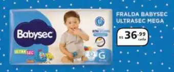 Drogasmil Fralda babysec ultrasec mega oferta