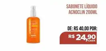 Sabonete líquido acnoclin 200ml
