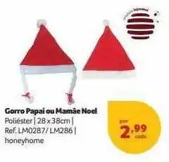 Gorro papai ou mamãe noedl honeyhome