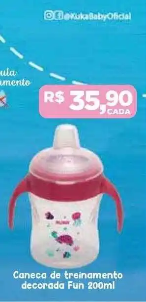 Caneca de treinamento decorada fun