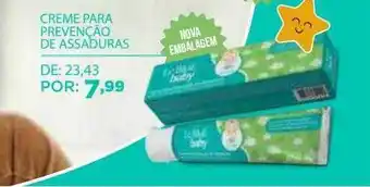 Creme para prevenção de assaduras