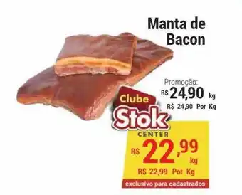 Manta de bacon