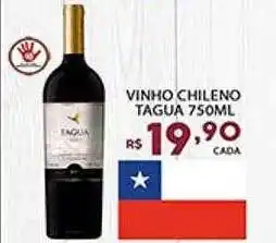 Supermercado Porecatu Vinho chileno tagua oferta
