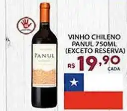 Vinho chileno panul exteo reserva