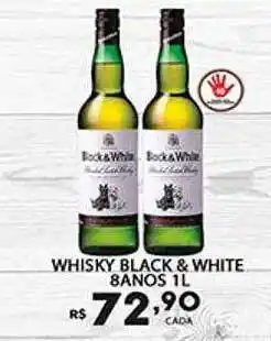 Whisky black & white 8anos