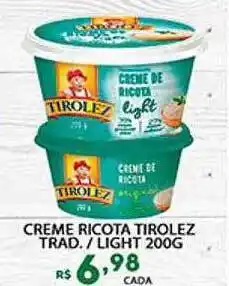 Creme ricota tirolez trad. - light