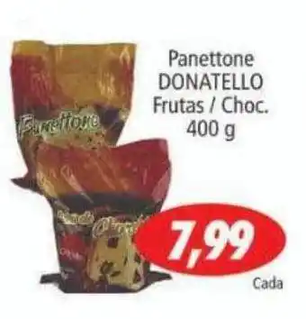 Panettone donatello frutas - choc.