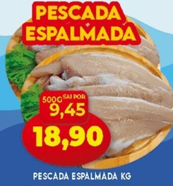 Supermercados Cristal Pescada Espalmada 1kg oferta
