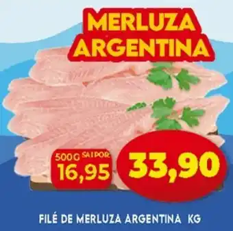 Supermercados Cristal File de Merluza Argentina 1kg oferta