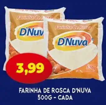 Supermercados Cristal Farinha de Rosca D'Nuva 500g - cada oferta