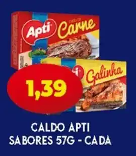 Caldo Apti Sabores 57g - cada