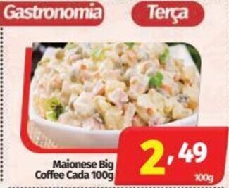 Maionese Big Coffee Cada 100g