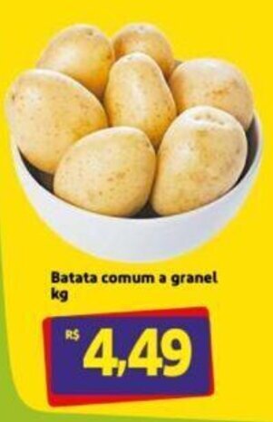 Extra Supermercado Batata comum a granel 1kg oferta