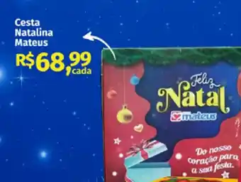 Cesta Natalina Mateus