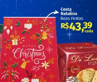 Cesta Natalina Boas Festas