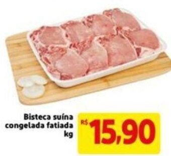 Extra Supermercado Bisteca Suina congelada fatiada 1kg oferta