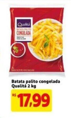 Extra Supermercado Batata palito congelada Qualita 2kg oferta