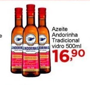 Rossi Supermercado Azeite Andorinha Tradicional 500ml Vd oferta