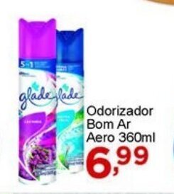 Rossi Supermercado Odorizador Bom Ar Aero 360ml oferta