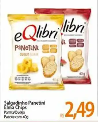 Atacadão Salgadinho Panetini Elma Chips 40g oferta