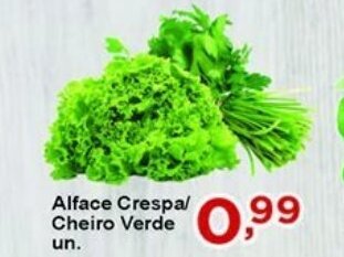Rossi Supermercado Alface Crespa/ Cheiro Verde un. oferta