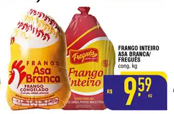Mercantil Rodrigues Frango Inteiro Asa branca/ fregues 1kg oferta