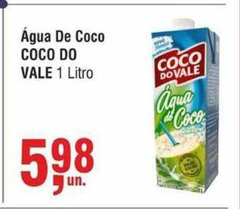 Higa Atacado água De Coco Coco Do Vale 1L oferta