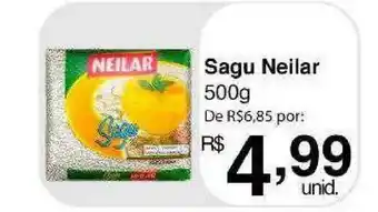 Supermercados Baklizi Sagu Neilar 500g oferta