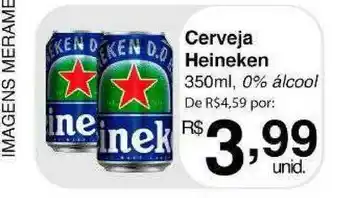 Supermercados Baklizi Cerveja Heineken 350ml oferta