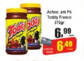 Higa's Supermercado Achoc. em po Toddy Frasco 370g oferta