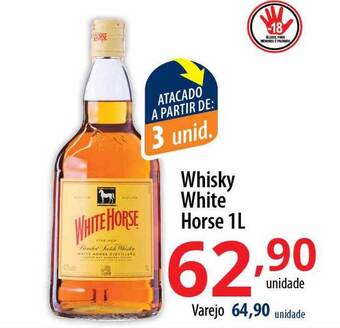 Akki Atacadista Whisky white horse oferta