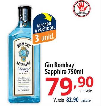 Akki Atacadista Gin bombay sapphire oferta